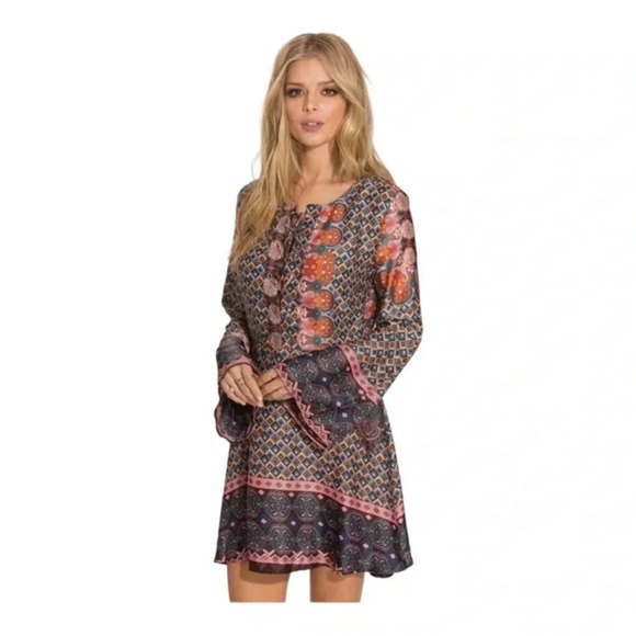 Urban Outfitters Glamorous Patchwork‎ Floral Dress - Picture 1 of 8